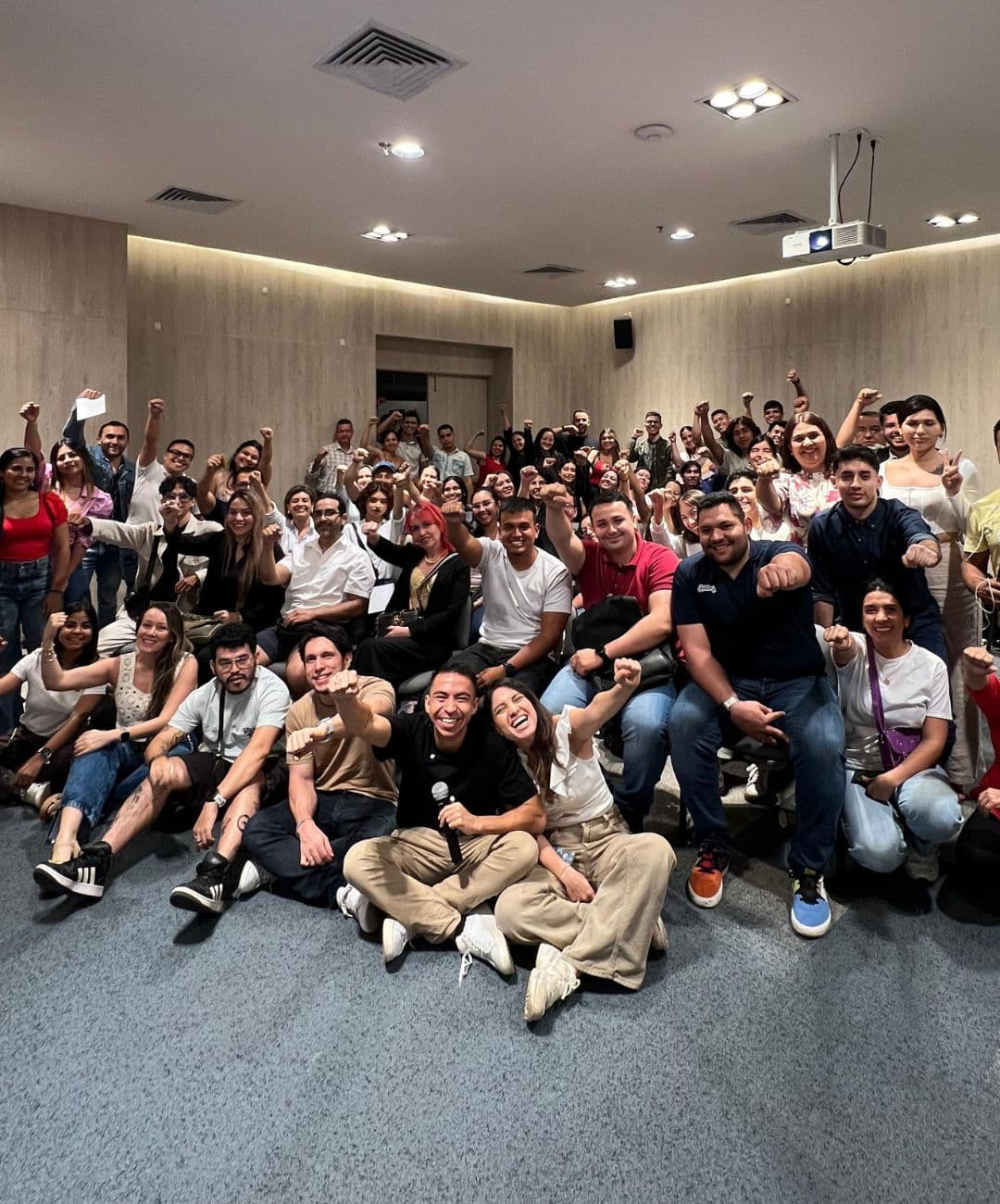 Con Sebastián Martinez